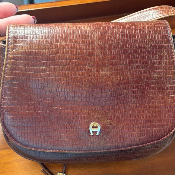 Vintage Etienne Aigner Brown Crossbody Bag - Picture 2 of 9
